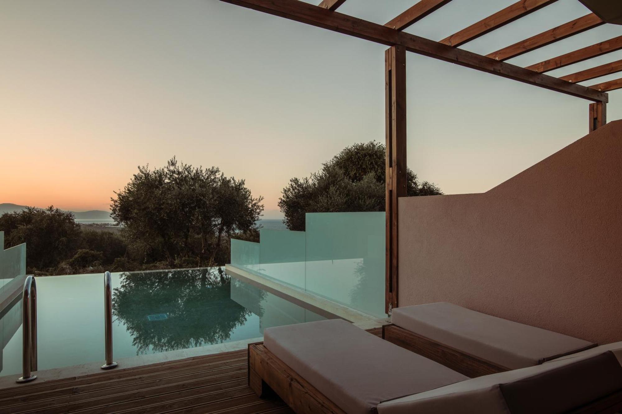 Elegance Luxury Executive Suites - Adults Only Tragáki Kültér fotó